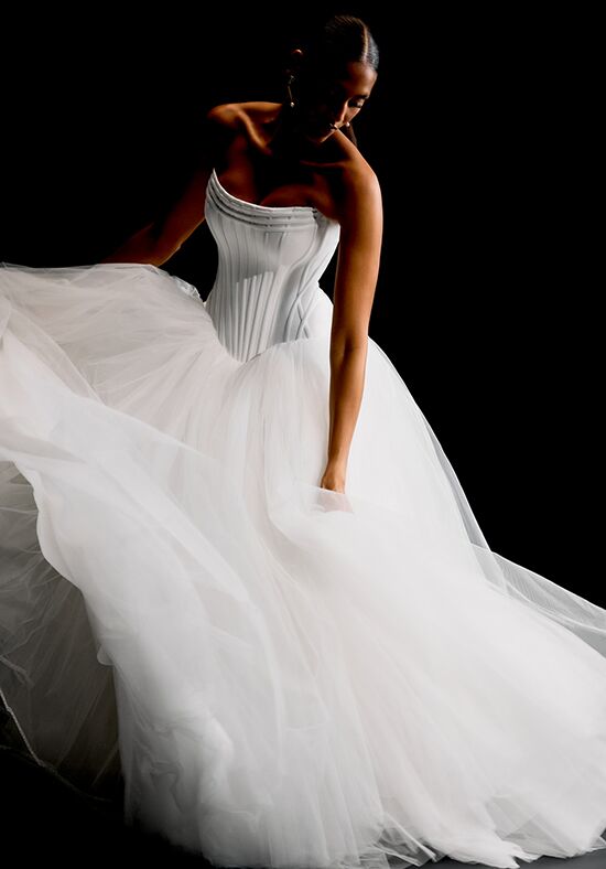 Justin Alexander Signature Rhiannon Ball Gown Wedding Dress - 1