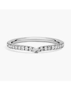 Blue Nile 601530W14 White Gold Wedding Ring