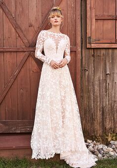 Lillian West 66188 A-Line Wedding Dress