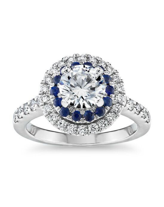Blue Nile Round Cut Engagement Ring - 1