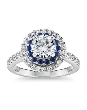 Blue Nile Round Cut Engagement Ring