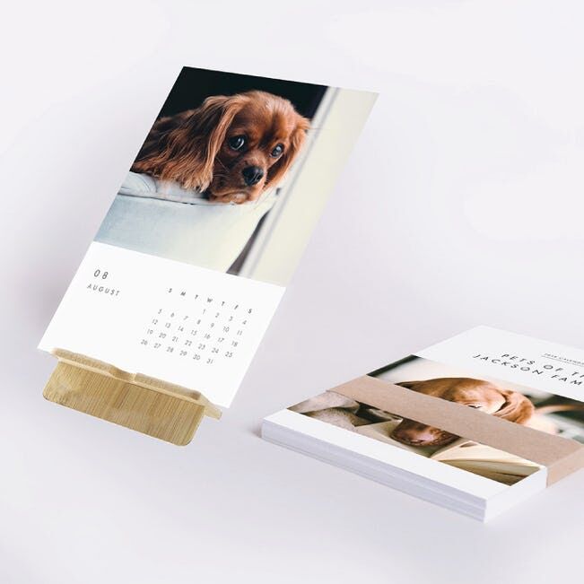 pet calendar paper anniversary gifts
