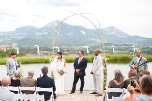 Carin and Ed Outdoor Ceremony at Fresh and Wyld