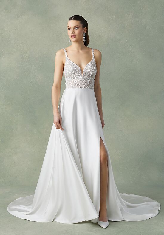 Justin Alexander Fidella A-Line Wedding Dress - 1