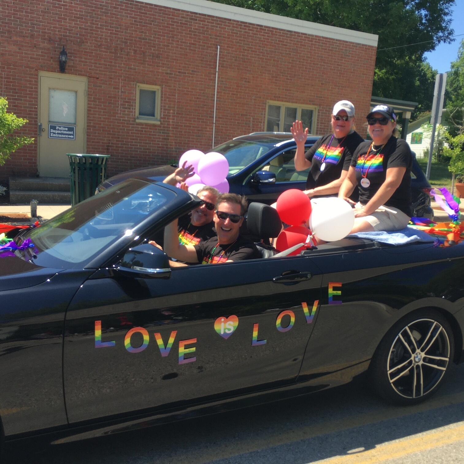 Picture of Mike joins Community Pride