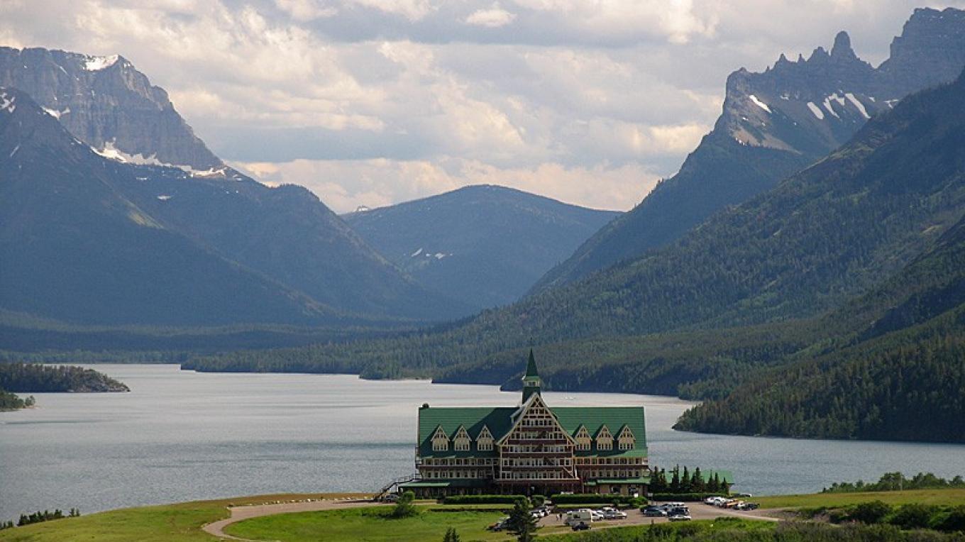 Picture of Waterton Lakes National Park of Canada