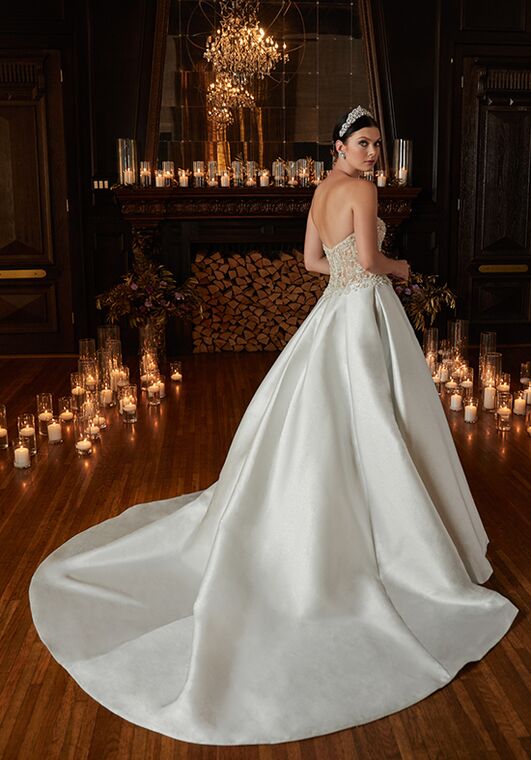 Amaré Couture C164 Ari Ball Gown Wedding Dress - 3