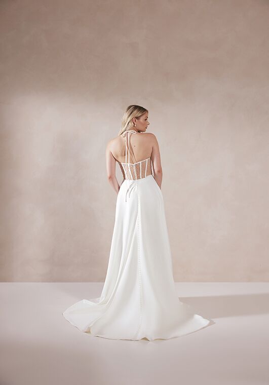 Adore by Justin Alexander Nera A-Line Wedding Dress - 3