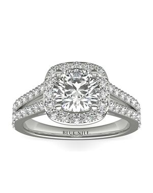 Blue Nile Round Cut Engagement Ring