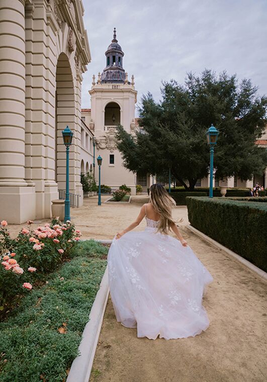 Essense of Australia D3344 Ball Gown Wedding Dress - 5