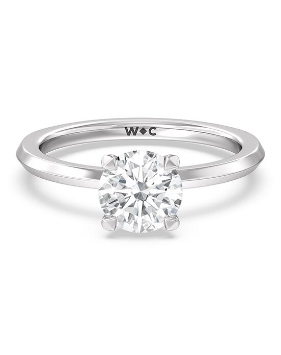 With Clarity Classic Cushion, Emerald, Radiant, Round, Oval Cut Engagement Ring - 1