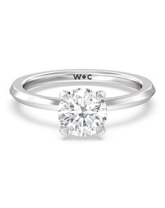 With Clarity Classic Cushion, Emerald, Radiant, Round, Oval Cut Engagement Ring