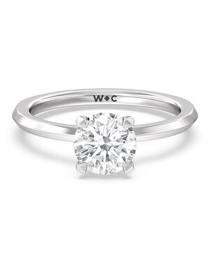 With Clarity Classic Cushion, Emerald, Radiant, Round, Oval Cut Engagement Ring