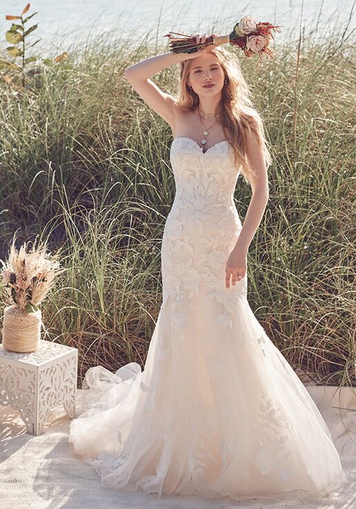 Rebecca Ingram HATTIE LYNETTE Mermaid Wedding Dress - 4