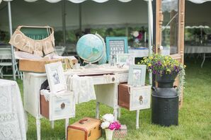 Vintage Furniture Wedding Decor