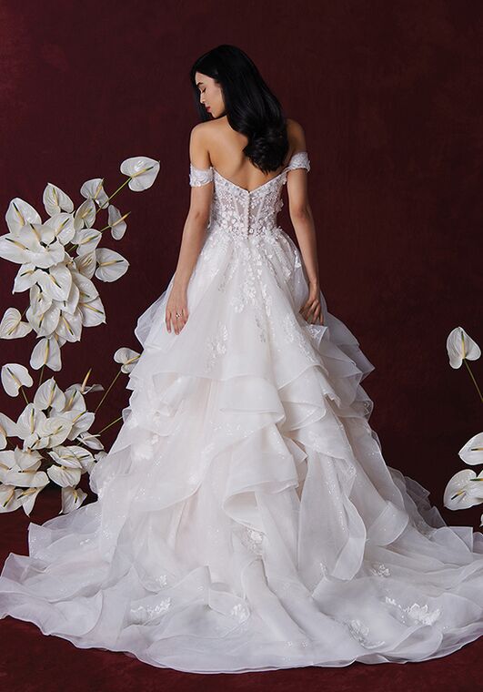 Justin Alexander Hyacinth Ball Gown Wedding Dress - 3