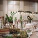 Unique Candle and Moss Centerpieces