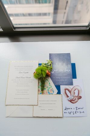 Custom-Designed Philly-Inspired Stationery