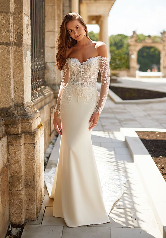 Val Stefani Windsor Mermaid and Trumpet Wedding Dress - 1