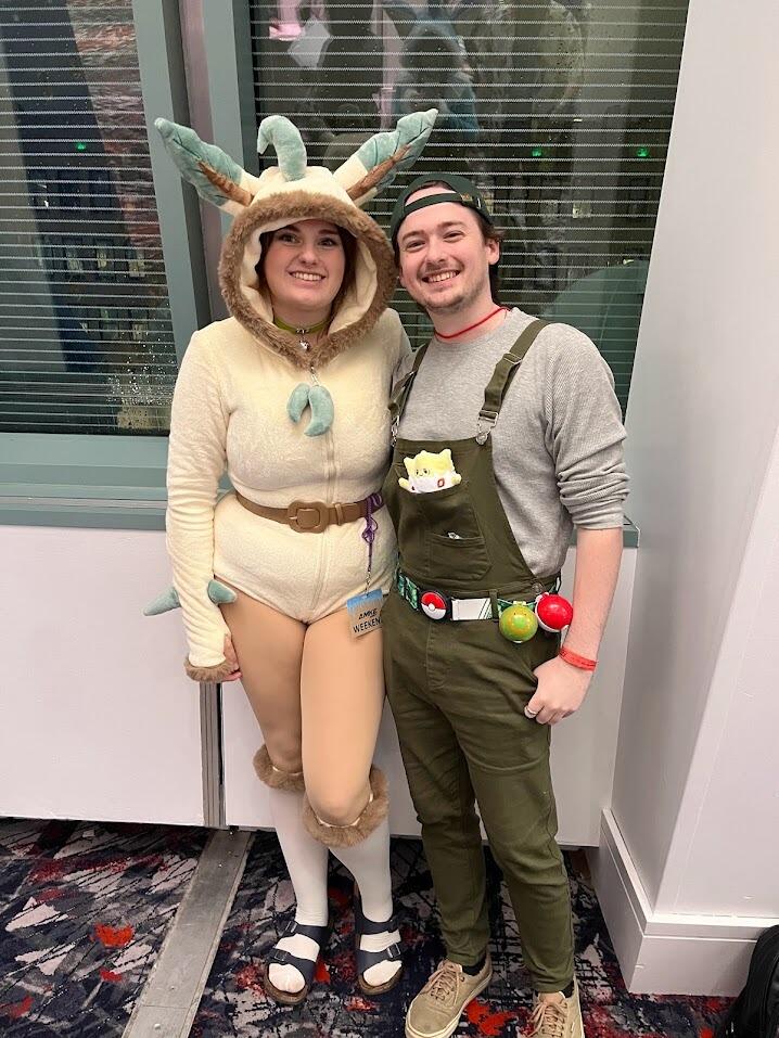 Jaina and Rob start going to anime conventions together in Milwaukee and Rosemont throughout the year.
