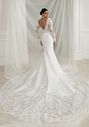 Justin Alexander Easton Fit-and-Flare Wedding Dress - thumbnail - 3