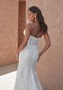 Adore by Justin Alexander Amberly Fit-and-Flare Wedding Dress - thumbnail - 4