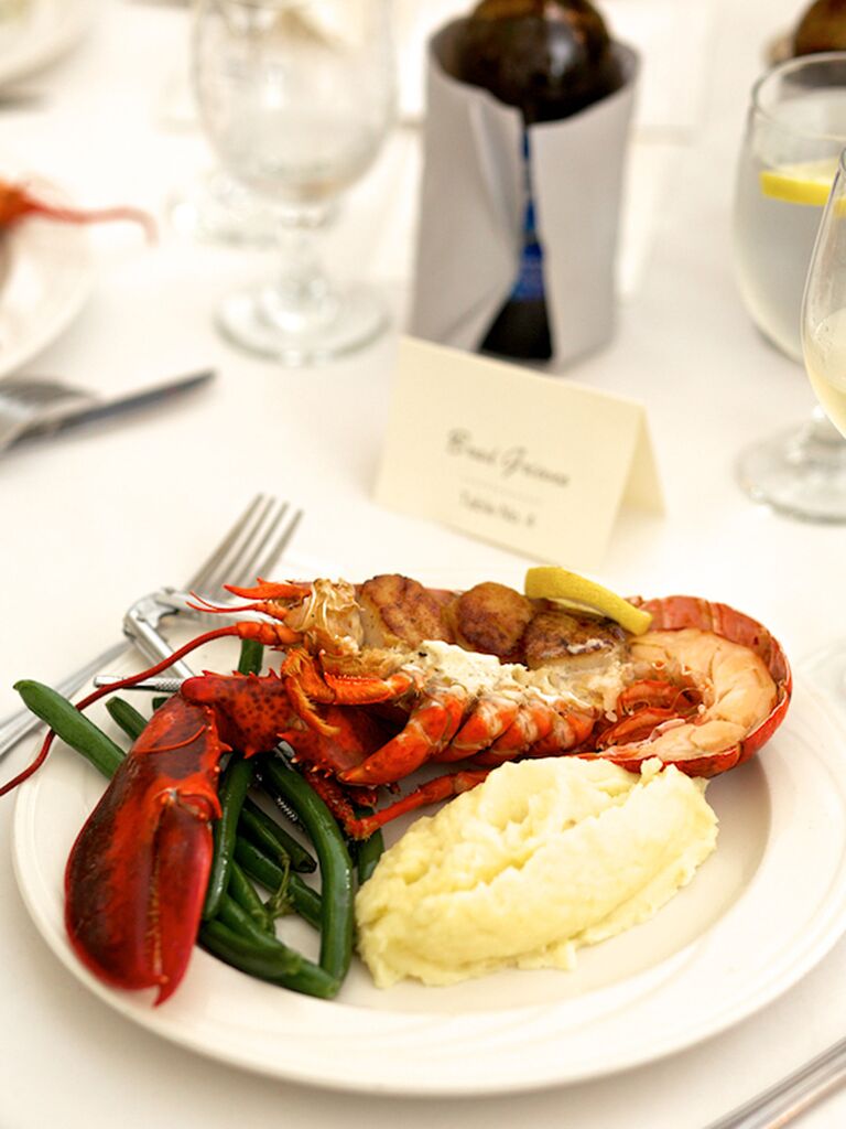 Ideas for gourmet wedding reception appetizers and food