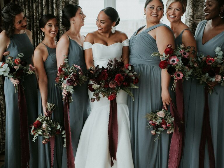 Winter wedding colors