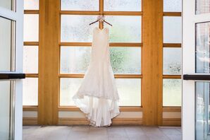White Lace Mori Lee Wedding Dress