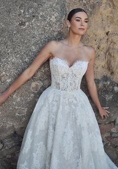 Calla Blanche 125247 Cambria A-Line Wedding Dress