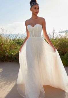 Demetrios 8146 A-Line Wedding Dress