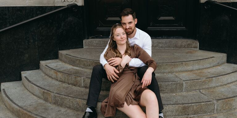 Maggie  & David Home Page Banner