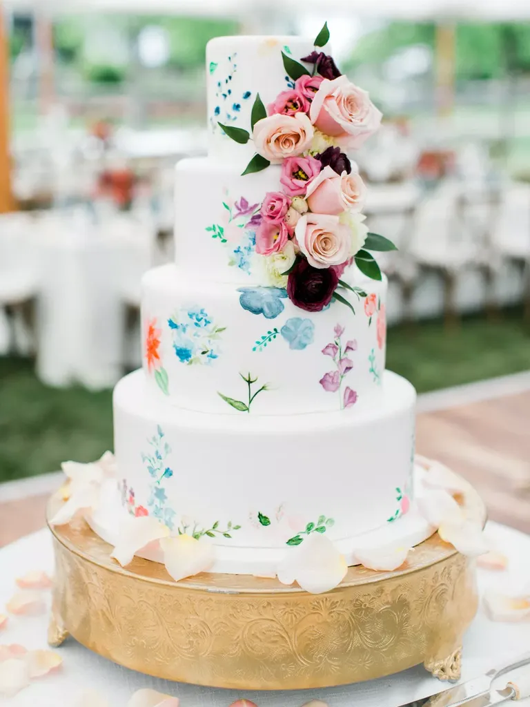 26 Four-Tier Wedding Cake Ideas for Wow-Worthy Moments