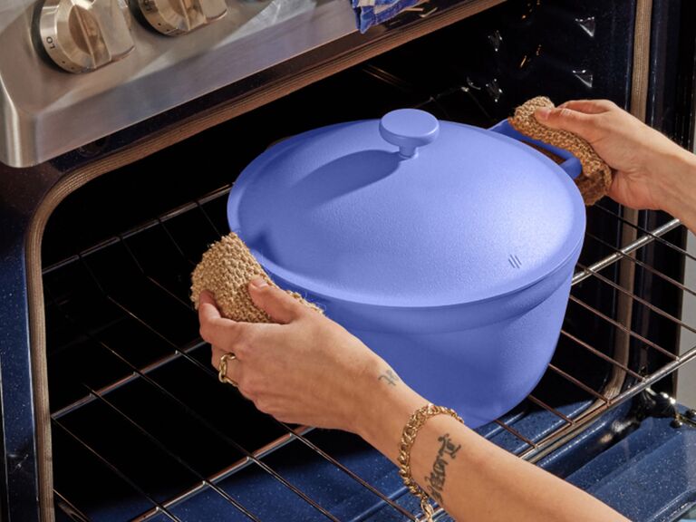 Stylish purple multipurpose pot last-minute anniversary gift