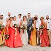 Festive Boho Wedding at Folly Beach, South Carolina