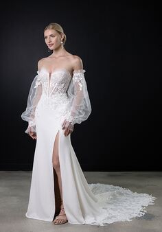 Martina Liana 1710 Fit-and-Flare Wedding Dress