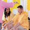 A Blush-and-Gold Multicultural Wedding at Harborside East in Charleston, South Carolina