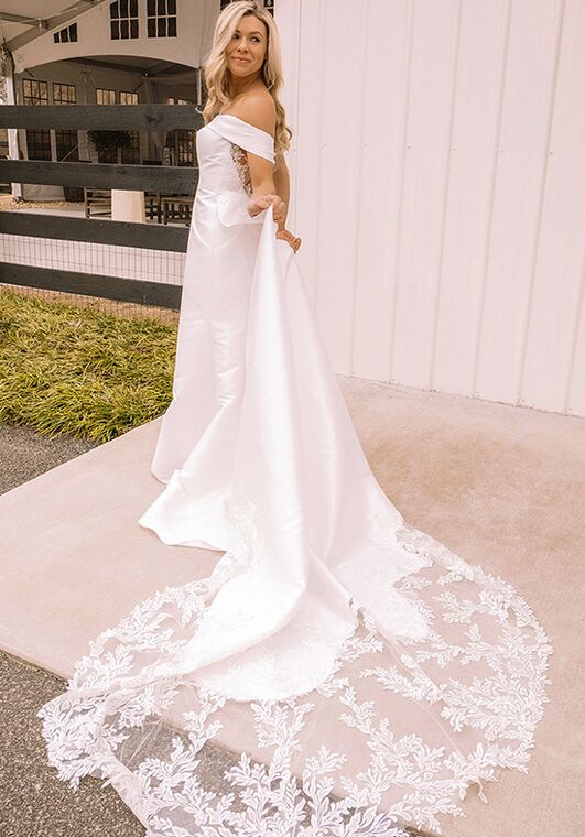 Stella York 7363 Fit-and-Flare Wedding Dress - 6