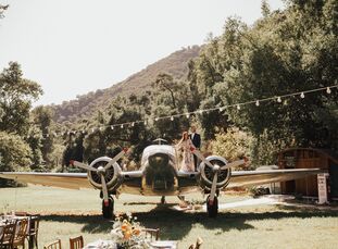 Emily and Tim affectionately dubbed their vows the "E.T. wedding" in honor of their initials. The result: a day filled with fun, extraterrestrial-insp