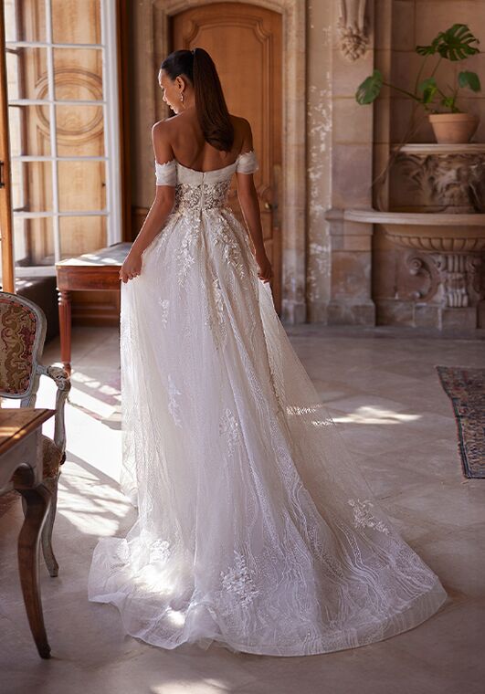 Moonlight Collection J6992 A-Line Wedding Dress - 2
