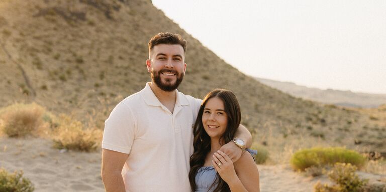 Cienna & Alejandro Home Page Banner