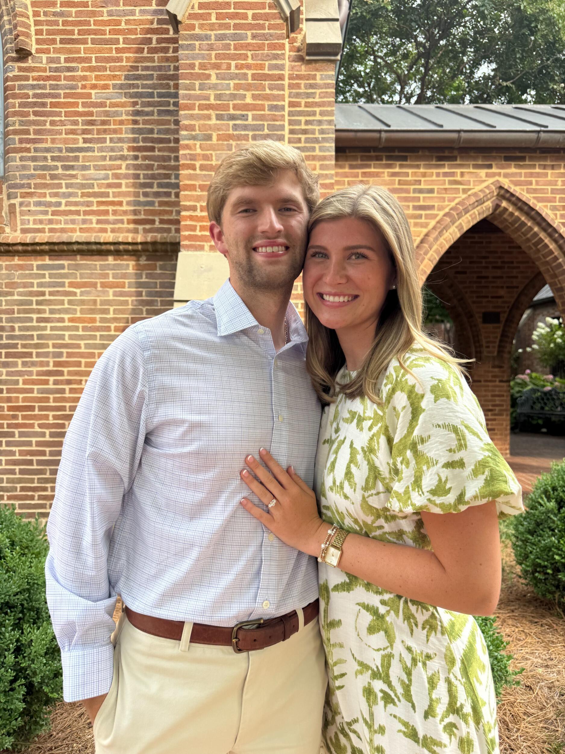 The day we got engaged!