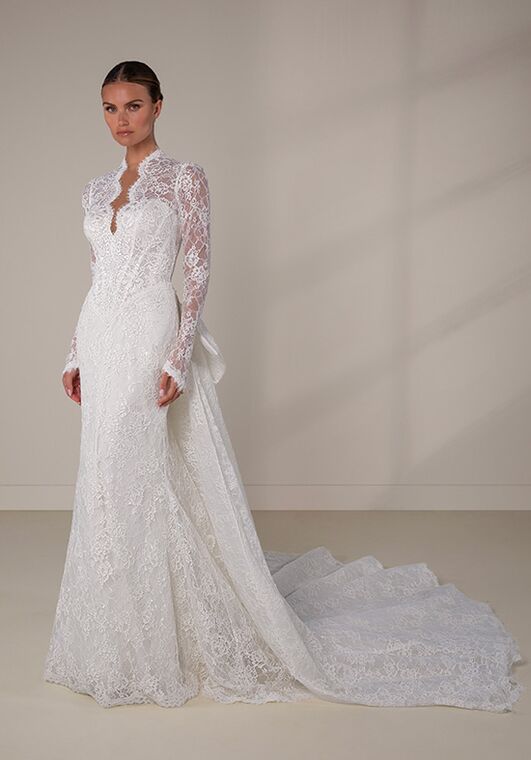 Martina Liana Luxe LE1450 Column Wedding Dress - 5