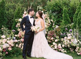 Stephanie and Neal initially planned to tie the knot in front of 150 loved ones with a wedding in Charlottesville, Virginia. But when the COVID-19 pan