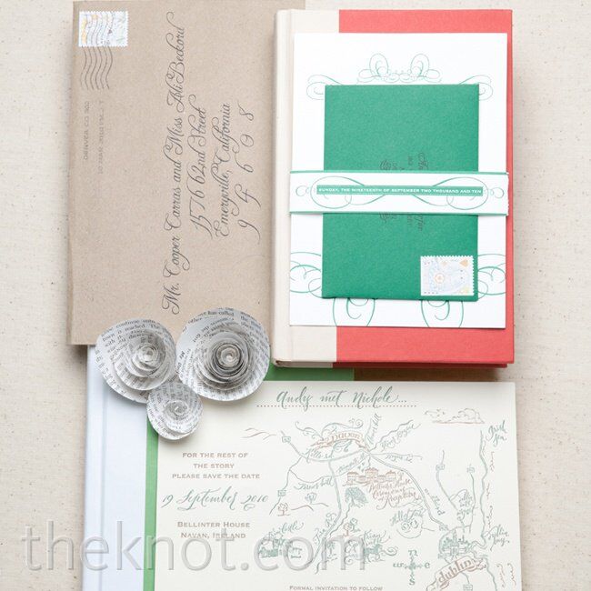 An illustrated map noted nearby landmarks.