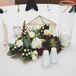 Succulent and Rose Centerpieces