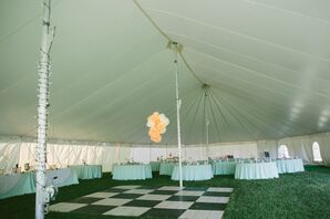 Backyard Reception Tent