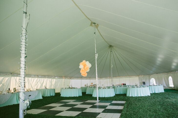 Backyard Reception Tent