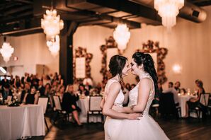Same-Sex Couple Shares First Dance at Bissinger's in St. Louis, Missouri