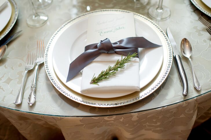Fresh Rosemary Place-Setting Accents